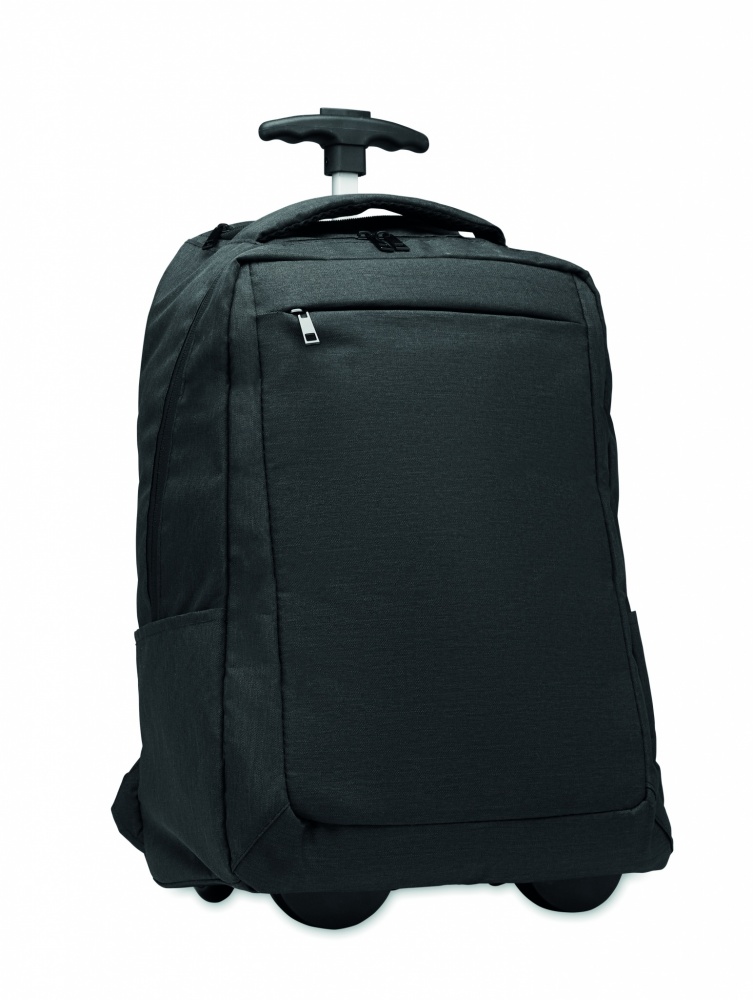 Logo trade advertising products picture of: 480D RPET backpack trolley