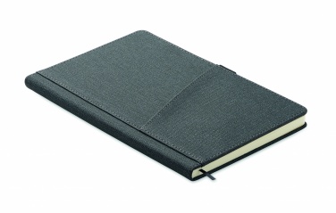 Logo trade corporate gifts image of: A5 notebook PU front pocket