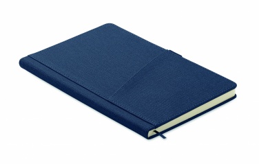 Logo trade promotional giveaways image of: A5 notebook PU front pocket