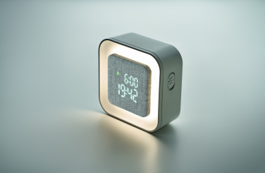 Logotrade corporate gift image of: Recycled ABS/RPET alarm clock Stuttgart