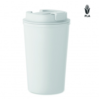 Logo trade advertising products picture of: PLA double wall tumbler 350ml