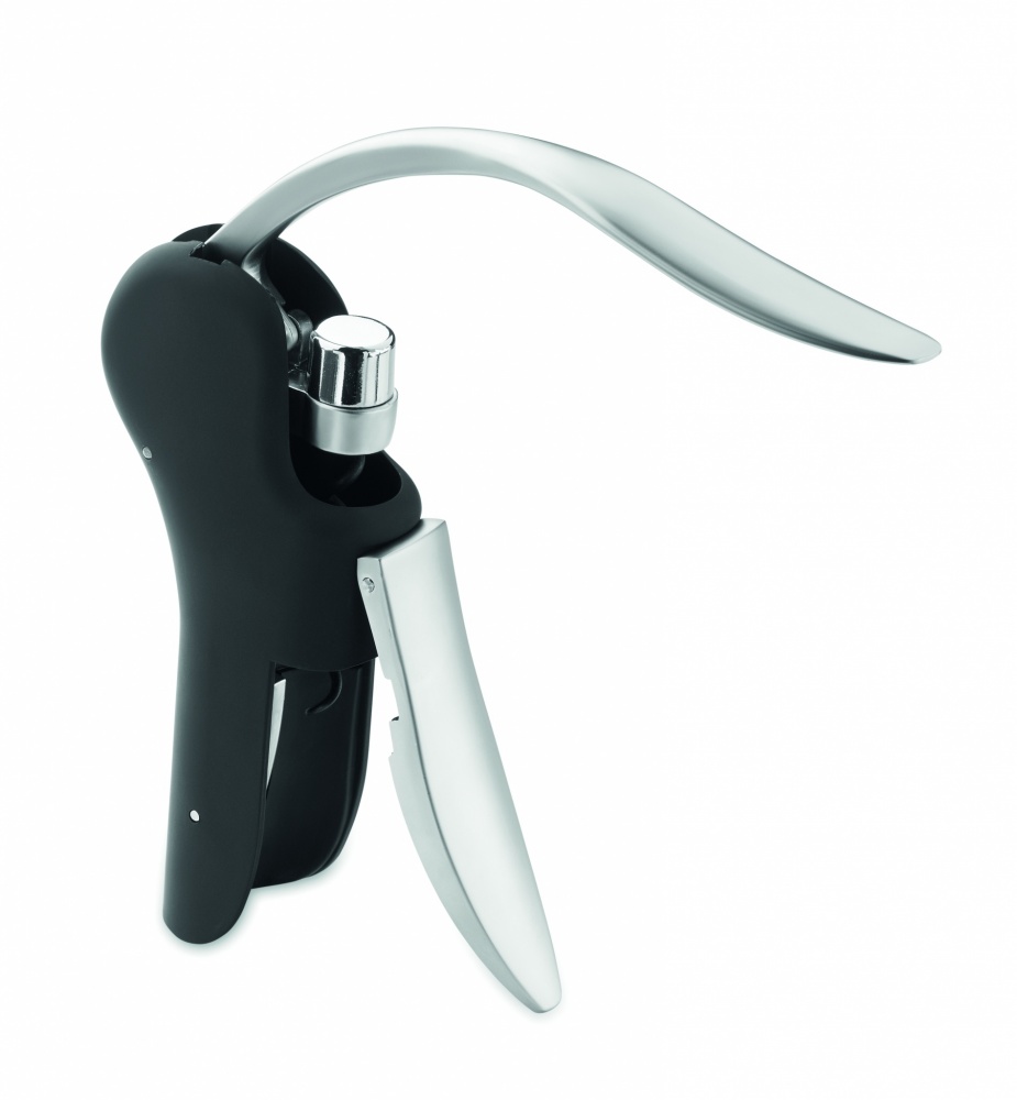 Logo trade promotional merchandise photo of: Automatic lever corkscrew