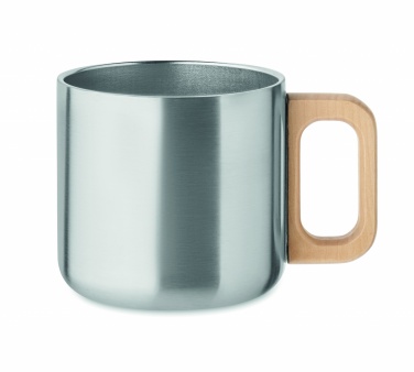 Logotrade promotional item picture of: Double wall mug 350 ml