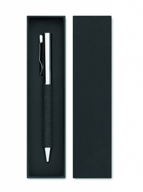 Logo trade promotional items picture of: Metal twist ball pen in box