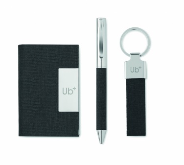 Logo trade corporate gifts picture of: 3-piece gift set in a gift box with customizable printing