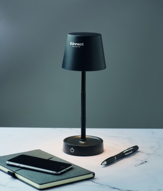 Logo trade promotional merchandise picture of: USB rechargeable table lamp