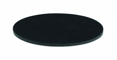 Logo trade business gift photo of: Round coaster in RPET felt