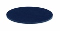 Round coaster in RPET felt, Blue