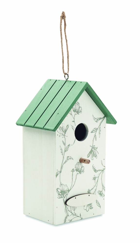 Logotrade advertising product picture of: Bird house in plywood