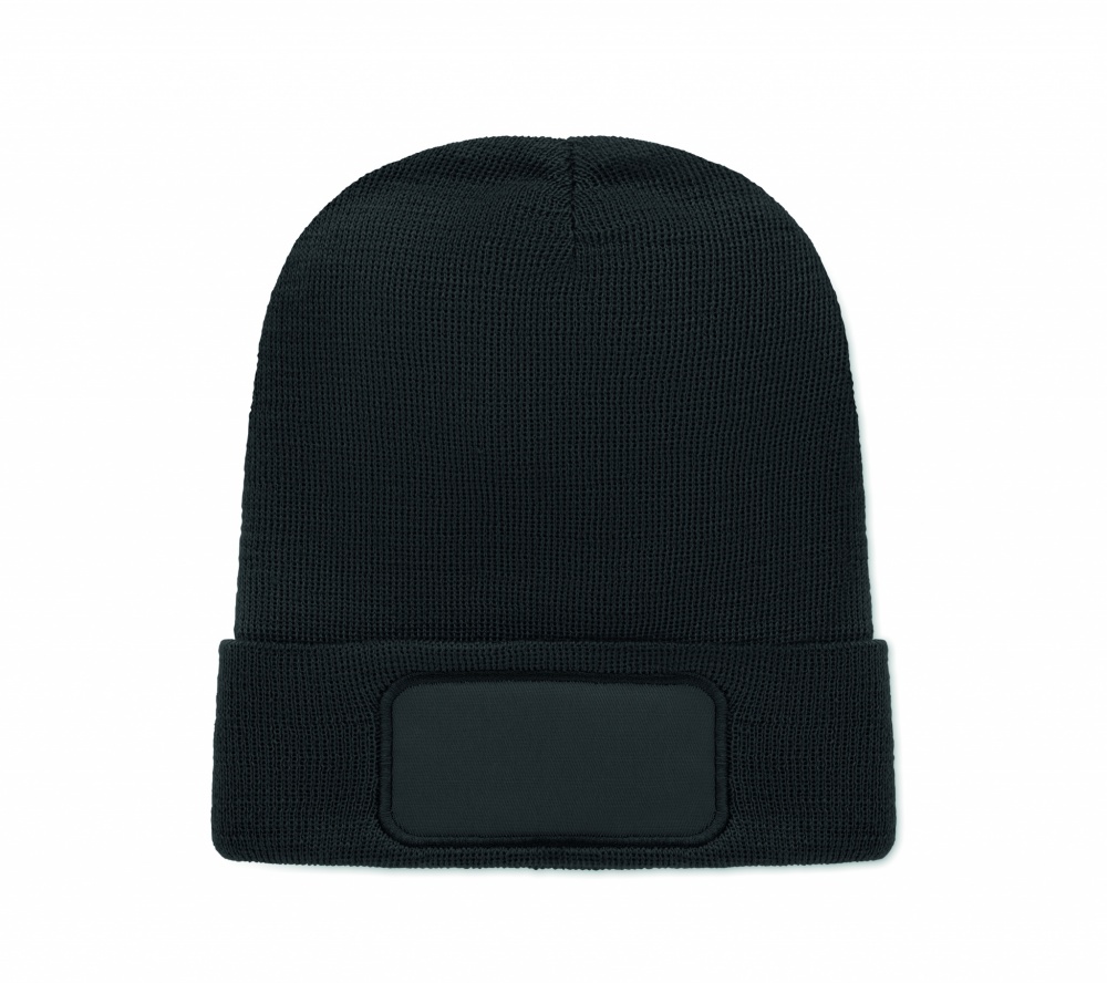 Logotrade advertising product picture of: Unisex beanie RPET polyester