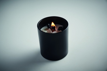 Logo trade promotional giveaways image of: Plant based wax candle 200 gr