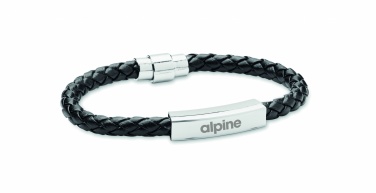 Logotrade promotional merchandise photo of: Braided faux leather bracelet