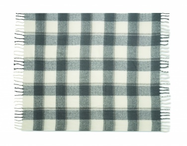 Logo trade advertising product photo of: Chequered mohair blanket