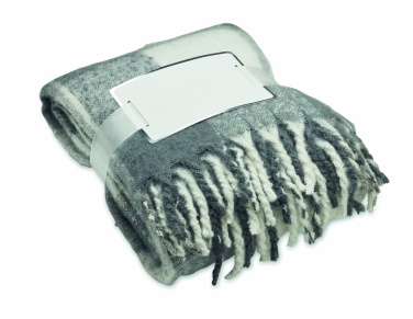 Logotrade promotional product image of: Chequered mohair blanket