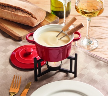 Logo trade promotional item photo of: Ceramic fondue set 300 ml