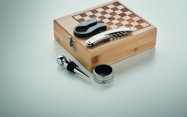 Logo trade promotional gift photo of: Chess board wine set