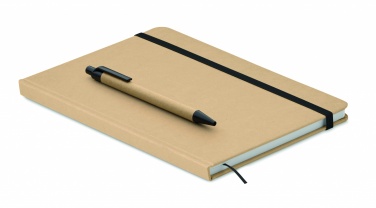 Logotrade promotional giveaways photo of: A5 notebook in recycled carton