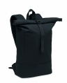 Rolltop 15'' laptop backpack, Black