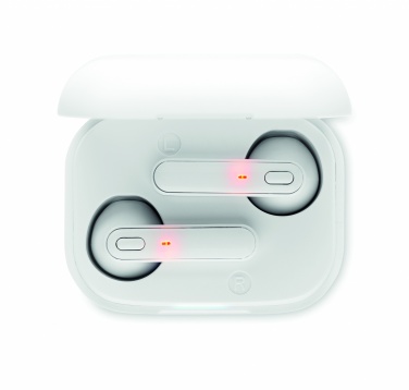 Logotrade business gift image of: TWS earbuds with charging base