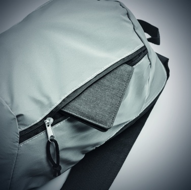 Logo trade business gift photo of: High reflective backpack 600D