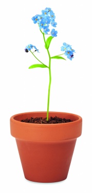 Logotrade promotional gift picture of: Terracotta pot 'forget me not'