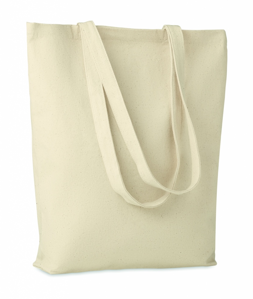 Logotrade promotional giveaway picture of: Canvas shopping bag 270 gr/m²