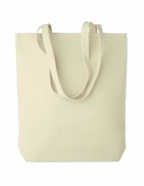 Logo trade promotional merchandise photo of: Canvas shopping bag 270 gr/m²