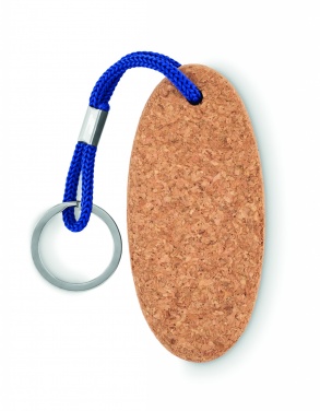 Logo trade promotional gifts picture of: Floating cork key ring Lohja