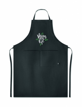 Logo trade promotional gift photo of: Hemp adjustable apron 200 gr/m²