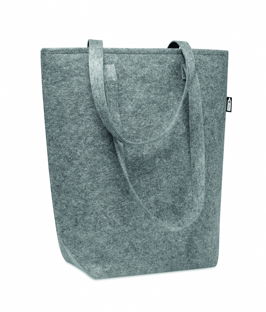 Logotrade corporate gifts photo of: RPET felt shopping bag