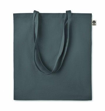 Logo trade promotional merchandise image of: Organic cotton shopping bag