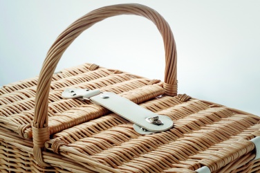 Logotrade corporate gifts photo of: Wicker picnic basket 4 people