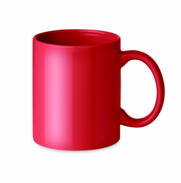 Logo trade promotional giveaways picture of: Coloured ceramic mug 300ml