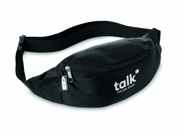 Logo trade promotional giveaways image of: 210D RPET fanny bag