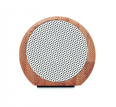 Logotrade promotional item picture of: Wireless bamboo speaker 2x5W