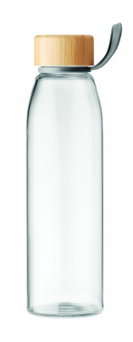 Logo trade promotional items image of: Glass bottle 500 ml