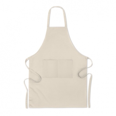 Logo trade promotional giveaways image of: Organic cotton apron 200 gr/m²