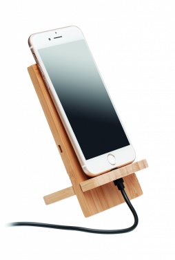 Logo trade corporate gift photo of: Wireless charger stand 10W