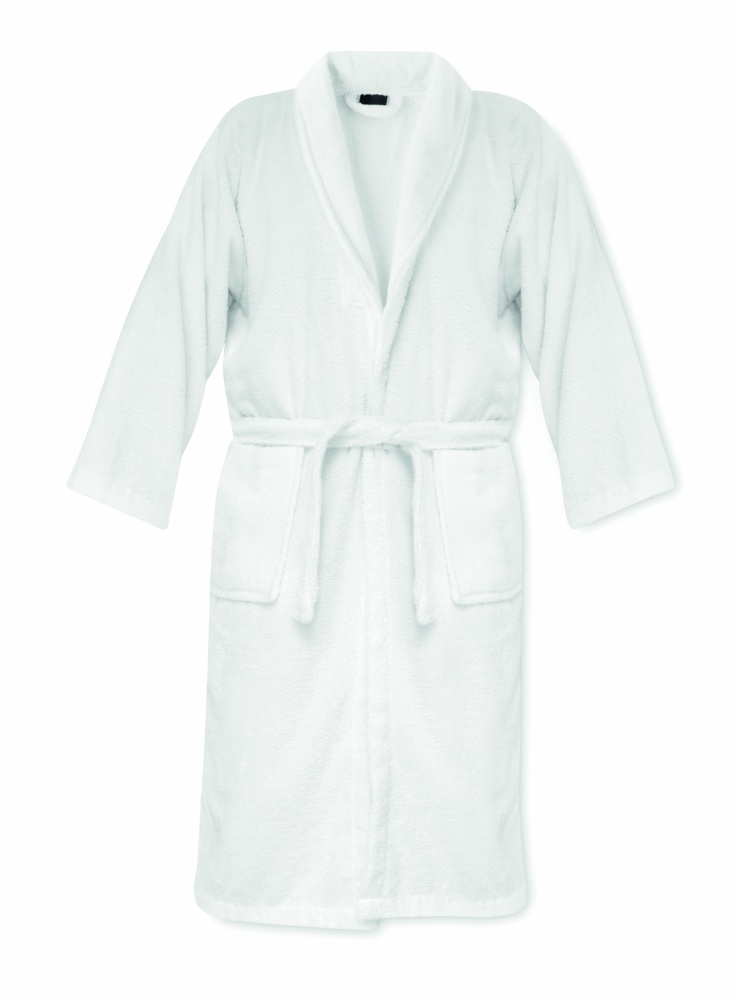 Logo trade advertising products image of: Bathrobe organic cotton XL/XXL