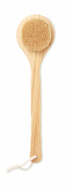 Logo trade promotional items picture of: Bamboo bath brush