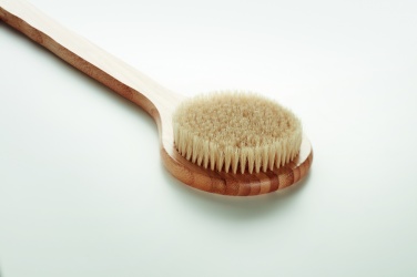 Logo trade business gifts image of: Bamboo bath brush