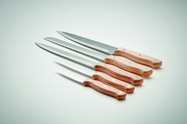 Logotrade promotional merchandise picture of: 5 piece knife set in base