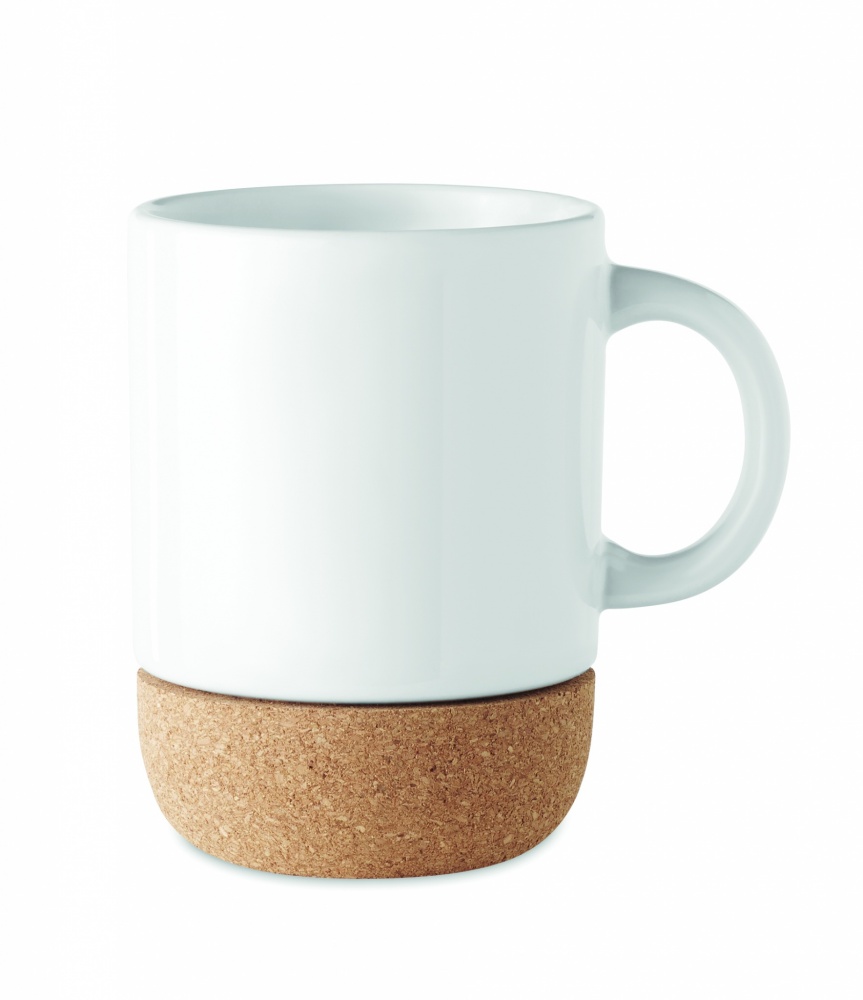 Logo trade promotional merchandise picture of: Sublimation mug with cork base