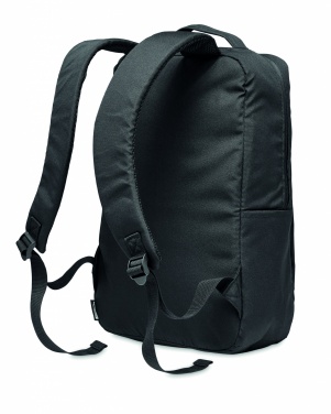 Logo trade promotional items picture of: Laptop backpack in 300D RPET