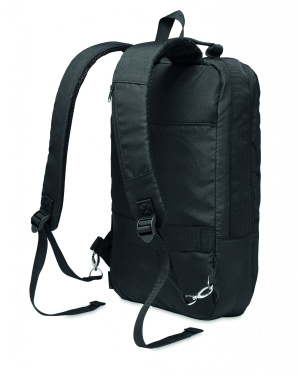 Logo trade promotional merchandise photo of: Laptop backpack in 300D RPET