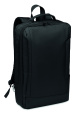 Laptop backpack in 300D RPET, Black