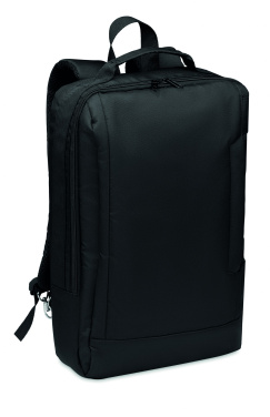 Logotrade promotional gift picture of: Laptop backpack in 300D RPET