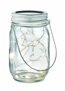 Logotrade corporate gifts photo of: Solar mason jar outdoor lamp