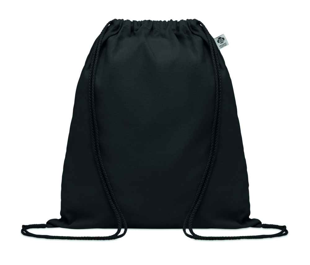 Logotrade promotional products photo of: Organic cotton drawstring bag