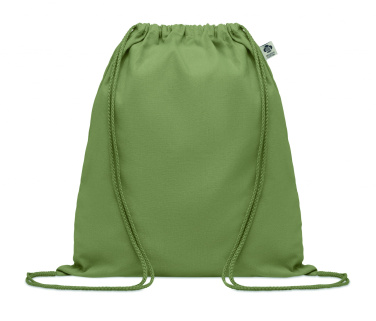 Logo trade promotional products picture of: Organic cotton drawstring bag